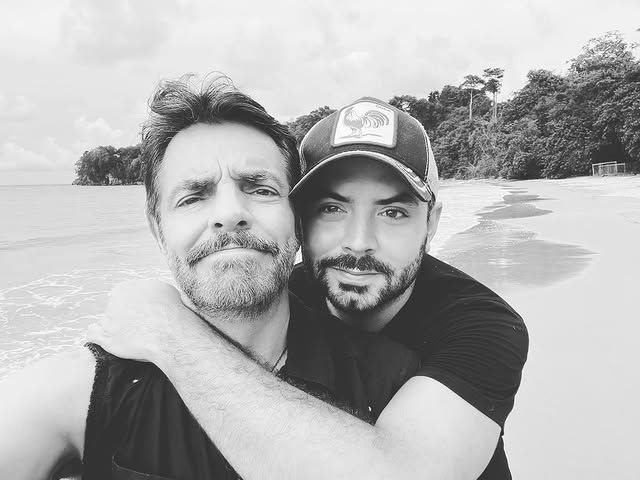 José Eduardo Derbez y su papá Eugenio Derbez