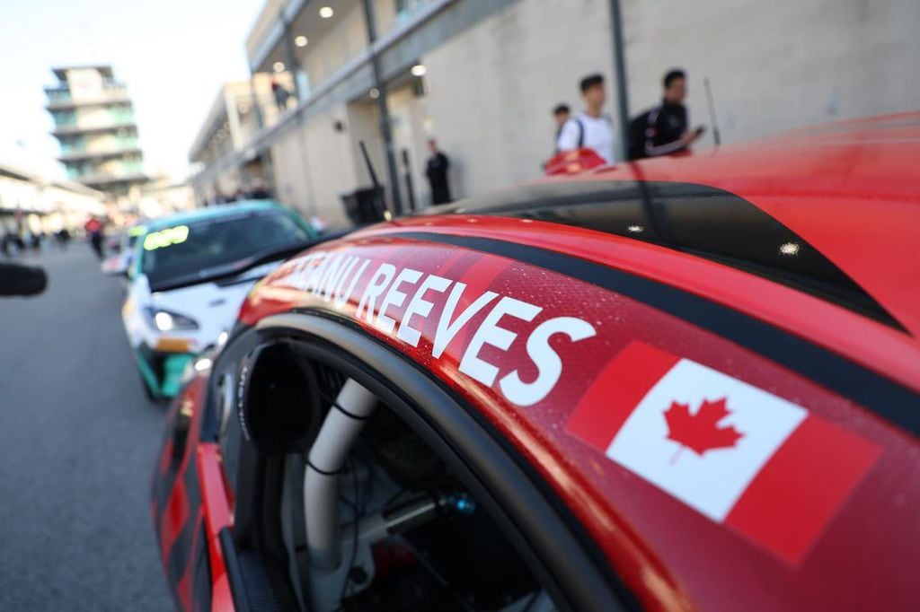 Así lució el carro del conocido actor en la copa Toyota | Foto: ESPN   