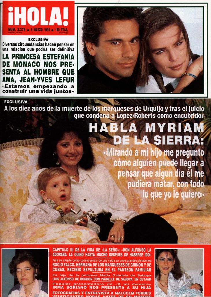 Myriam de la Sierra en ¡HOLA!