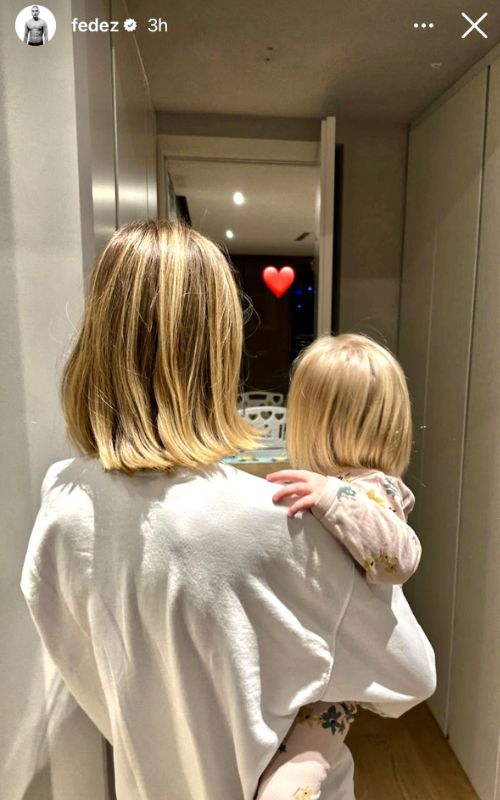 Chiara Ferragni y su hija