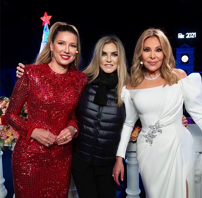 Anne Igartiburu, Susana Uribarri y Ana Obregón