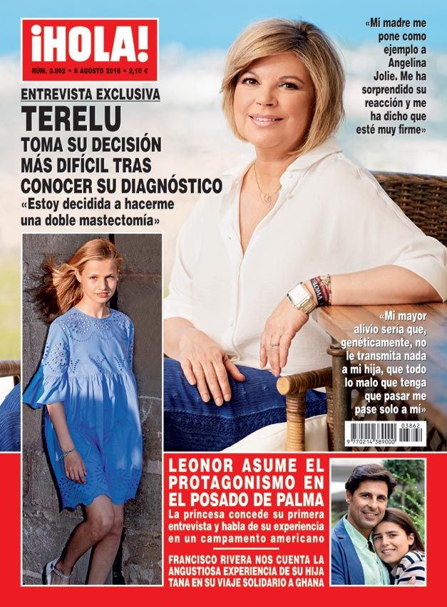 Terelu Campos en ¡HOLA!