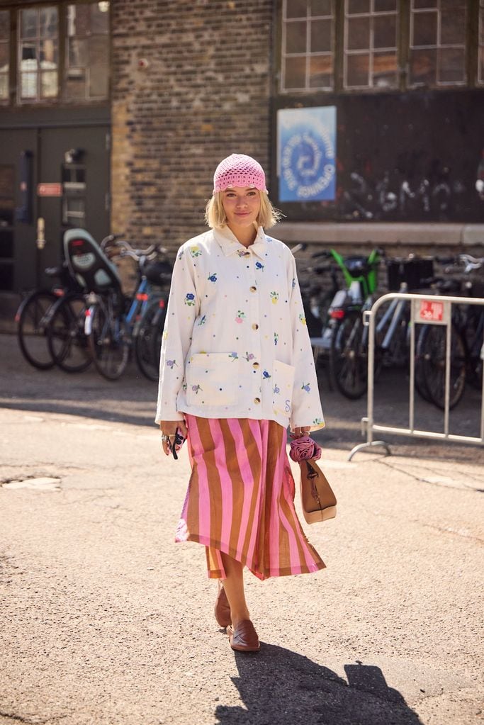 Look Street Style Copenhagen Fashion Week Primavera/Verano 2025