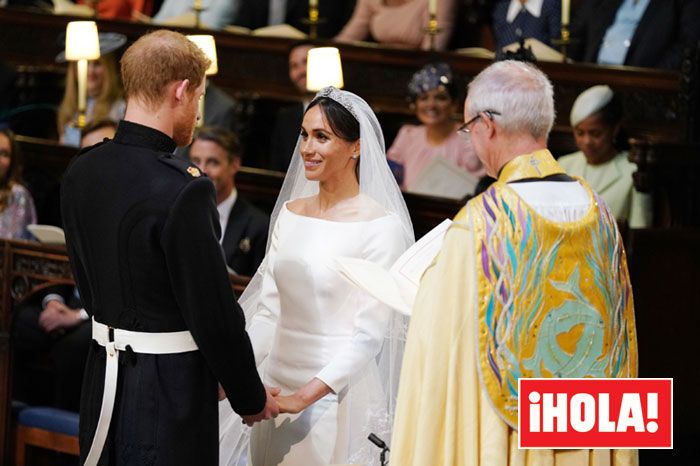 El príncipe Harry y Meghan Markle el día de su boda