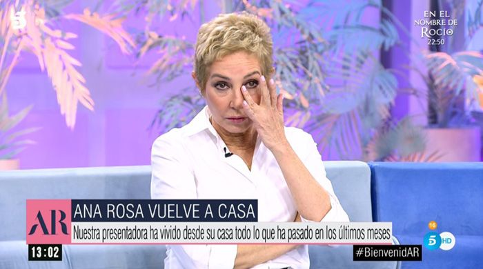 Ana Rosa Quintana se sincera sobre su enfermedad