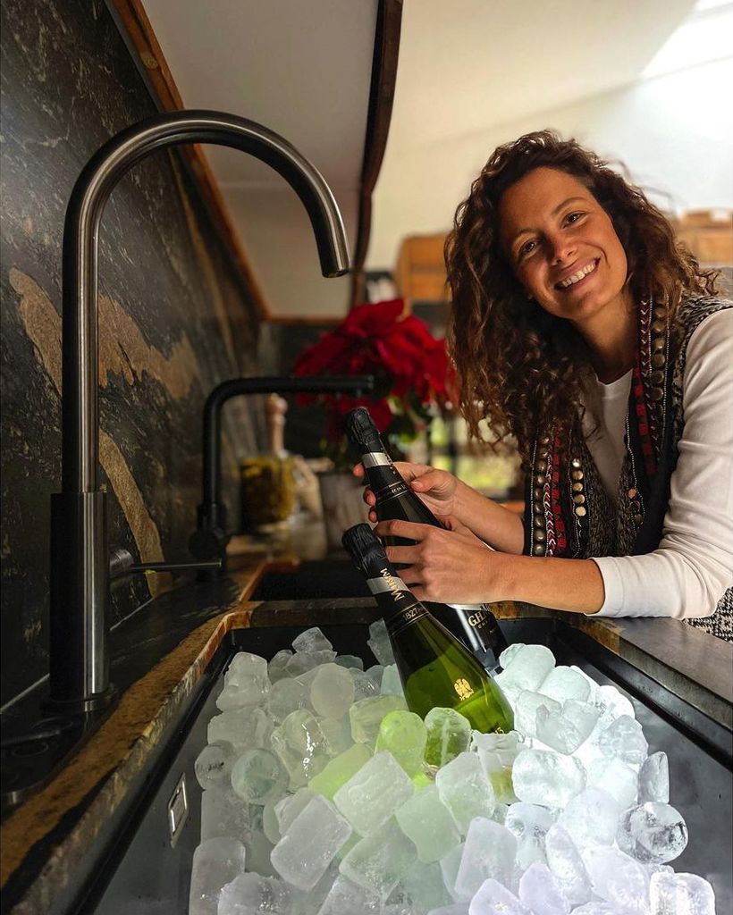 Laura Madrueño en su cocina