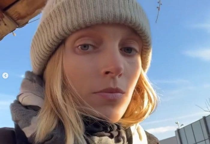 Anja Rubik frontera Ucrania