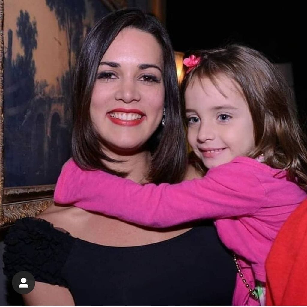 Mónica Spear y su hija Maya