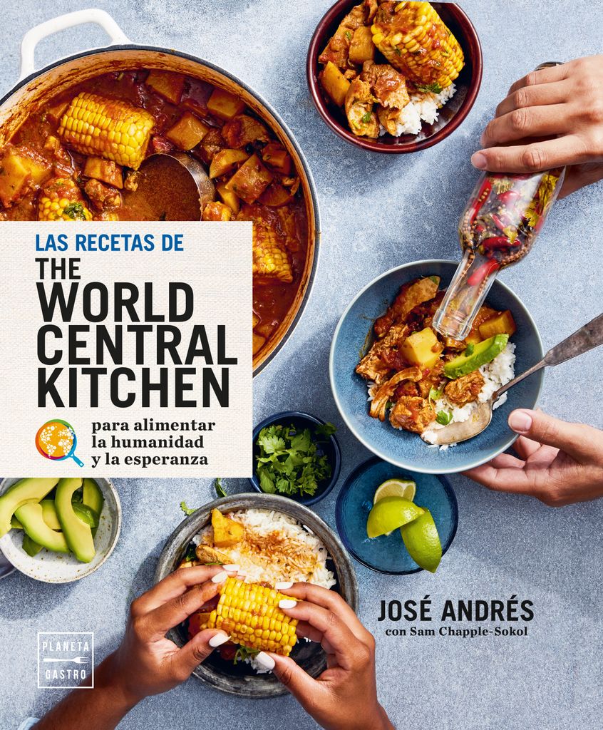 Portada del libro 'Las recetas de World Central Kitchen'