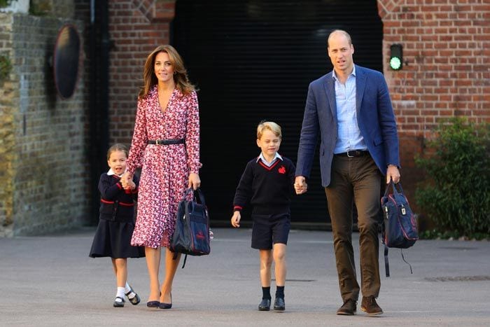 Duques de Cambridge y sus hijos