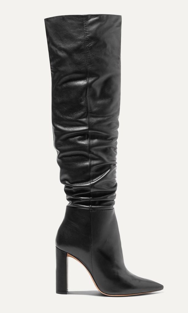 anna leather knee boots de alexandre birman
