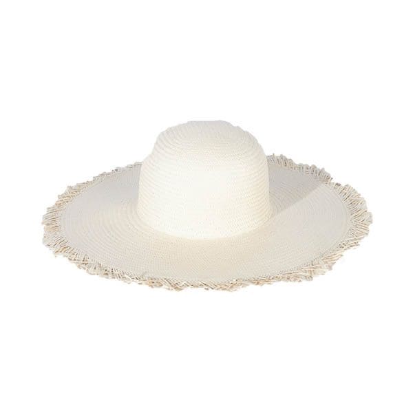 sombrero paja blanco