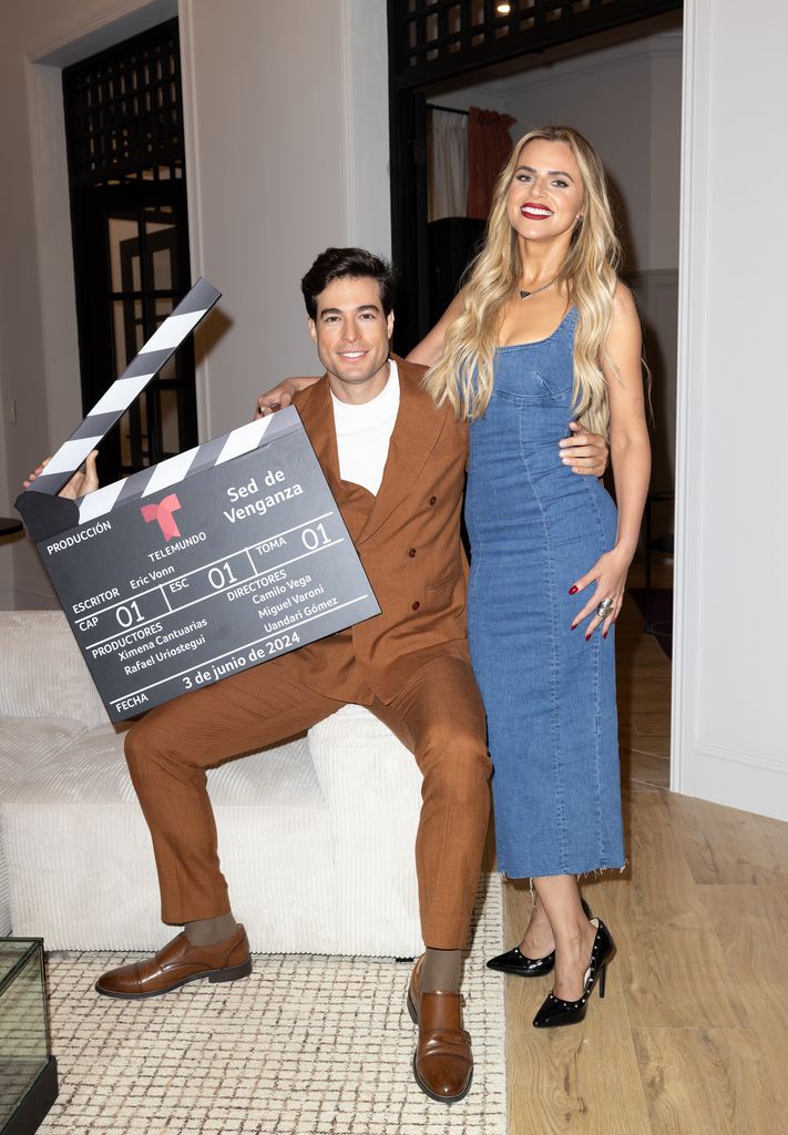 Danilo Carrera e Isabella Castillo son los protagonistas de la nueva telenovela de Telemundo