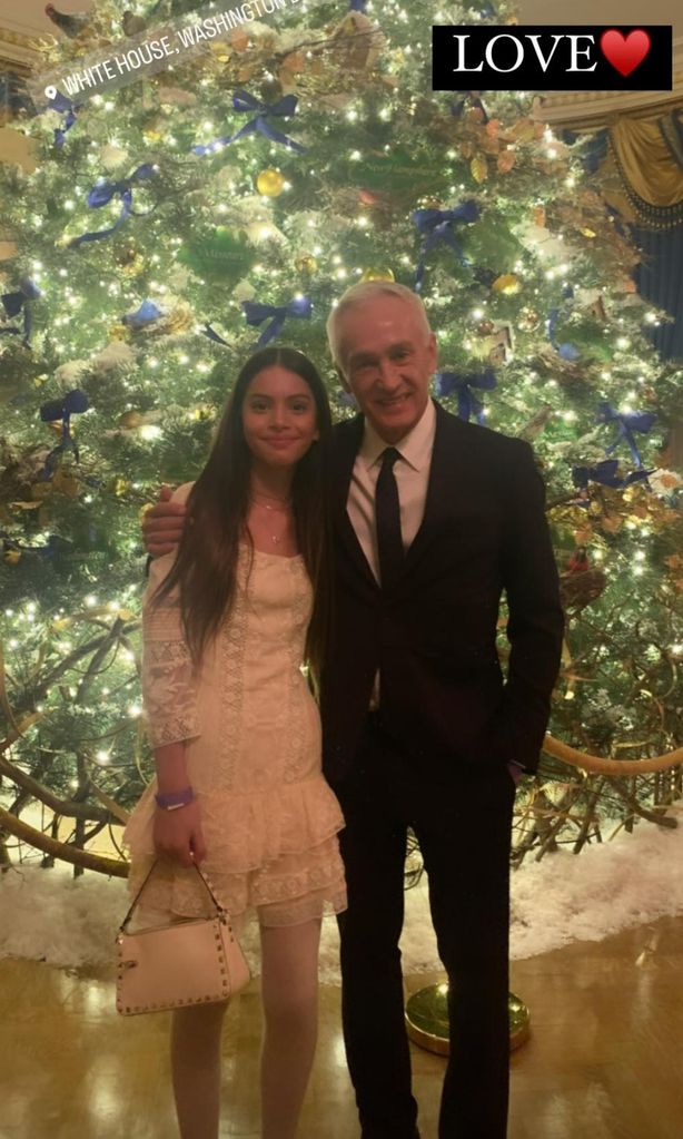 Jorge Ramos con Hija de Chiqui Delgado