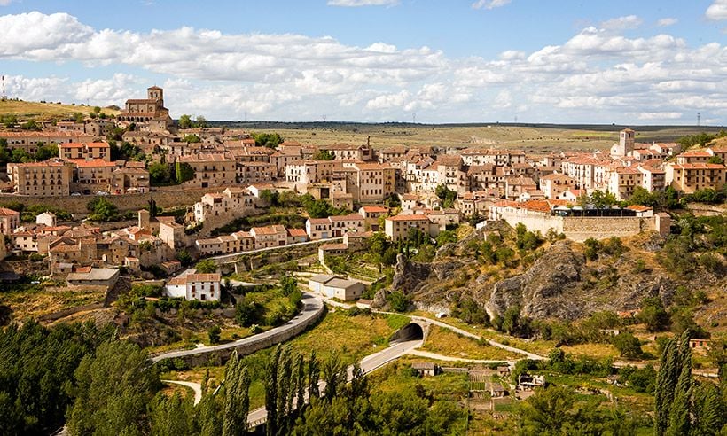 Panorámica de Sepúlveda, Segovia