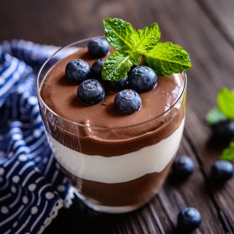 mousse chocolate queso adobe