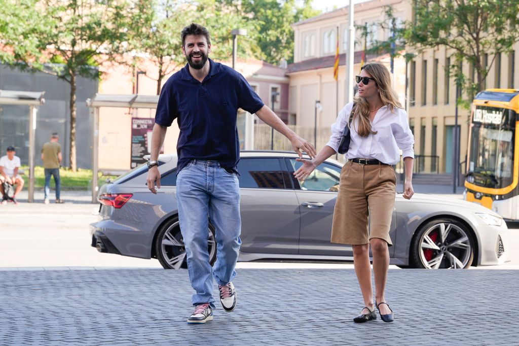 Gerard Pique y Clara Chia 