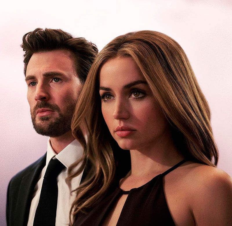 ana armas chris evans1