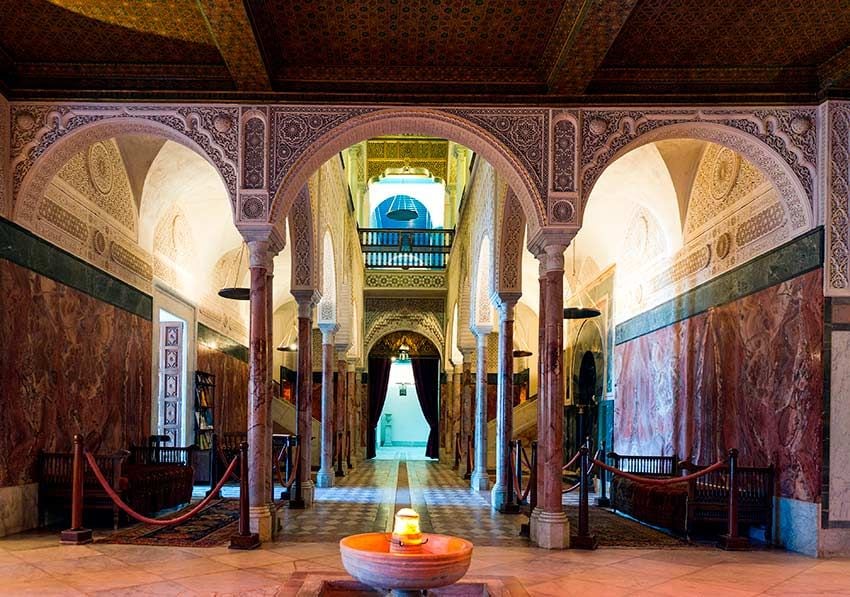 Palacio del Barón Erlanger en Sidi Bou Said, Túnez