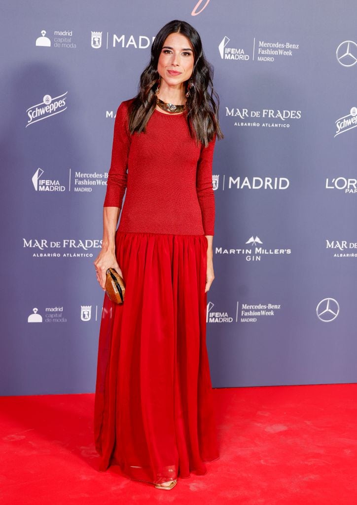 Laura Corsini en la fiesta ¡HOLA! con la que se inaugura la MBMFW