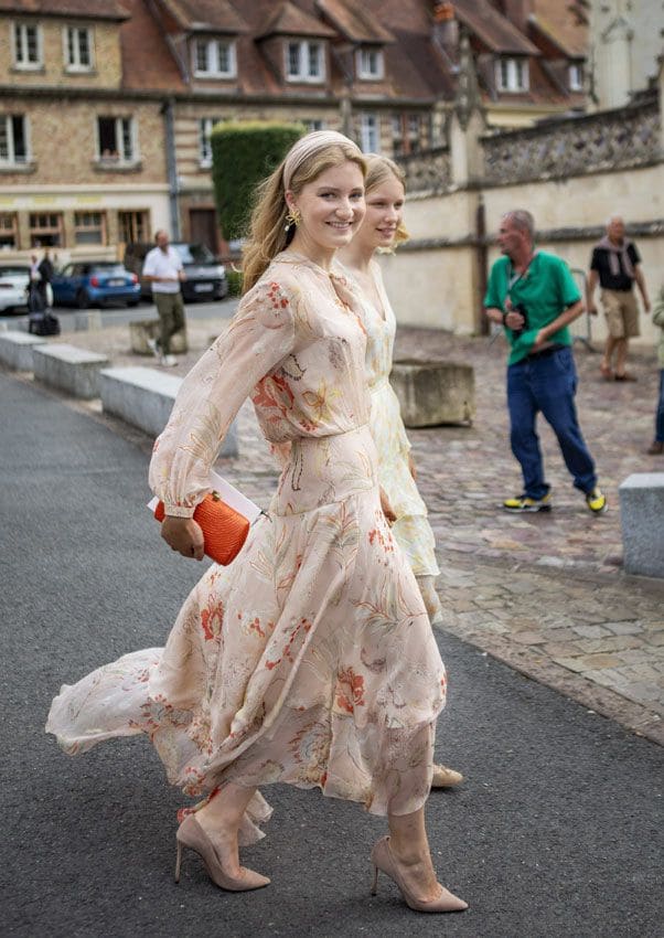 Elisabeth y Eleonore de Bélgica, sus looks de invitada en la boda de su tío