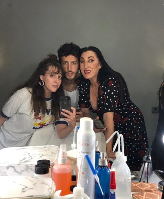 Mariana Treviño, Rossy de Palma y Sebastián Yatra 