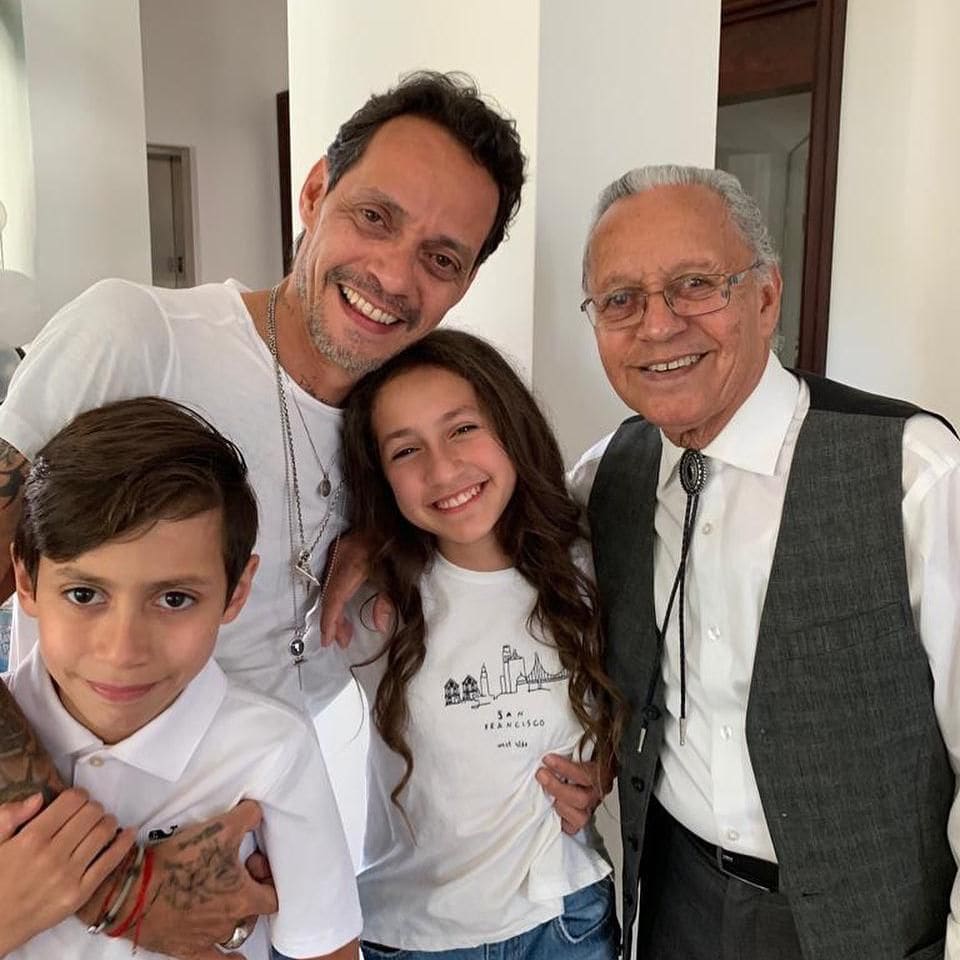 marc anthony y su pap 