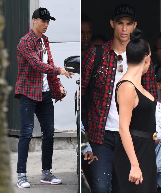 Cristiano Ronaldo y Georgina de vacaciones en Málaga