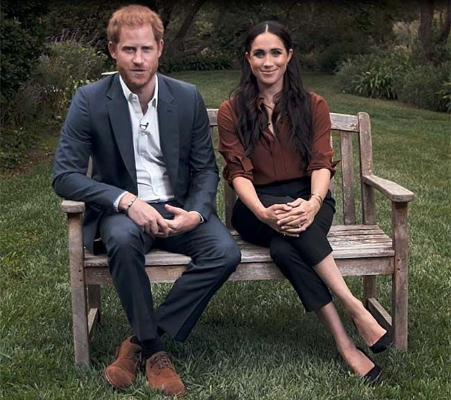 Meghan Markle y el príncipe Harry