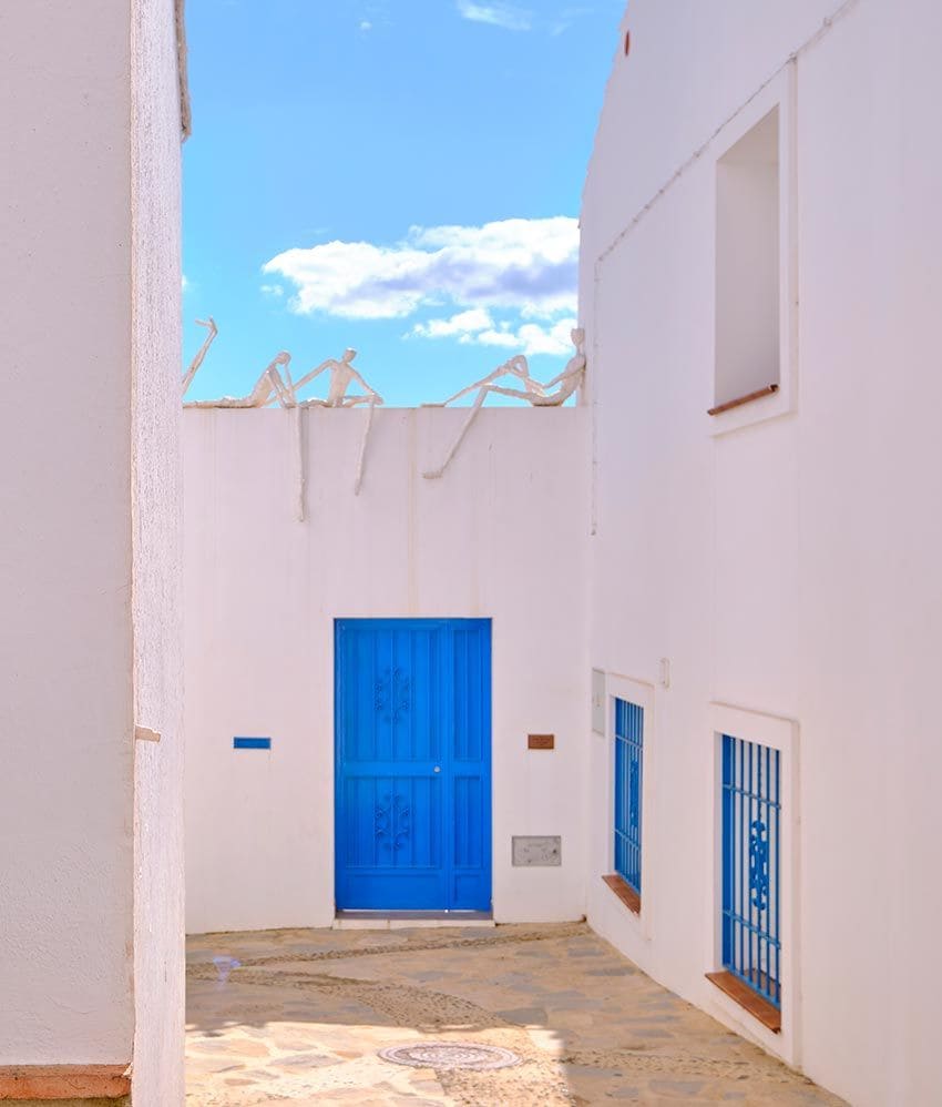 Calles llenas de arte en Genalguacil, Málaga