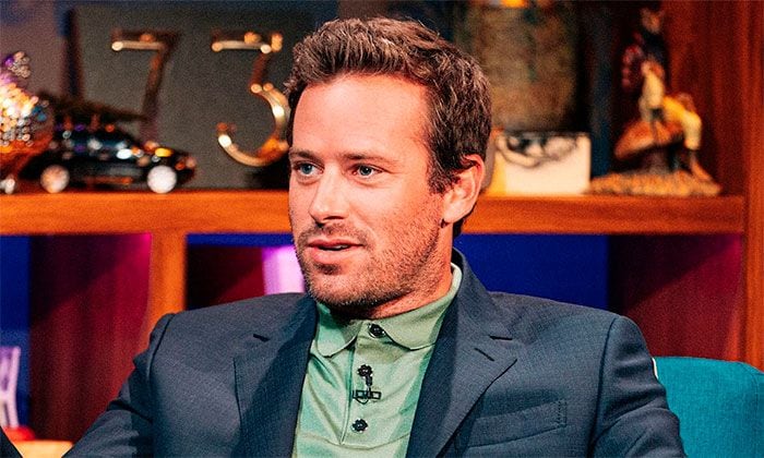 El actor Armie Hammer