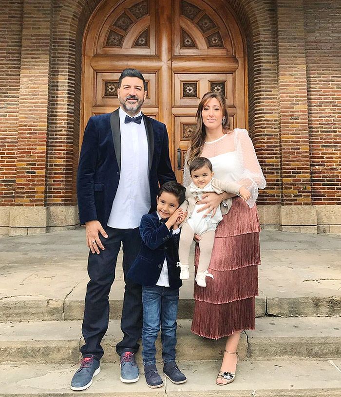 Tony Aguilar bautiza a su segundo hijo, Nil