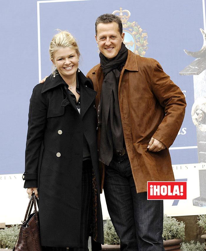 Michael y Corinna Schumacher