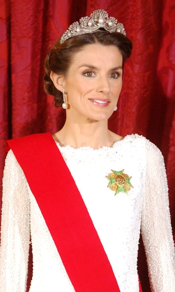 Doña Letizia con Diadema Lachata