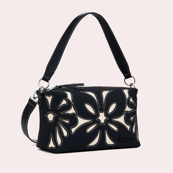 Bolso S flores