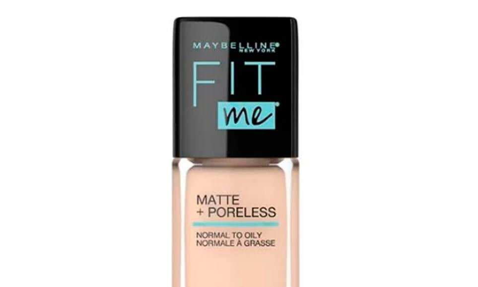 maybelline fit me matte poreless foundation