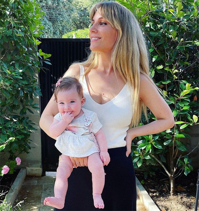 Edurne y su hija