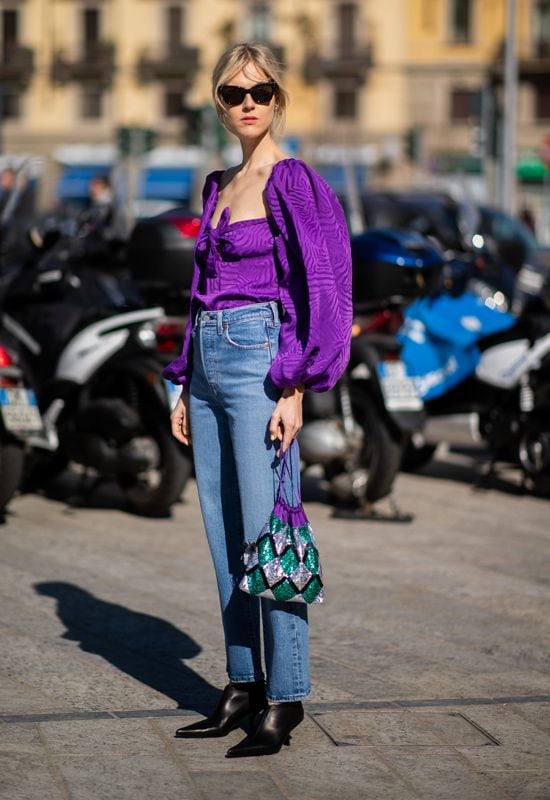 camisas morado