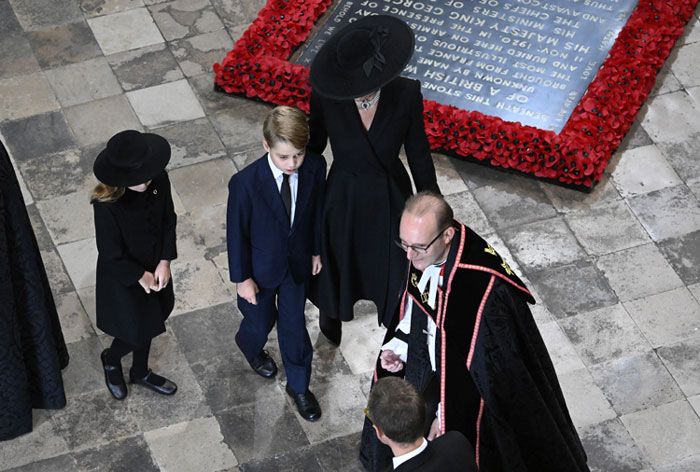 George y Charlotte de Gales se unen al último adiós a su querida bisabuela