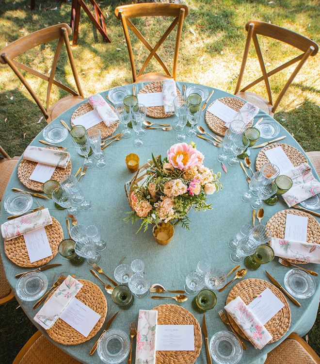 Decoración de mesas de boda