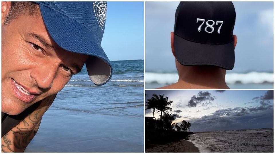 Ricky Martin compartió varias postales de su viaje a su amado Puerto Rico