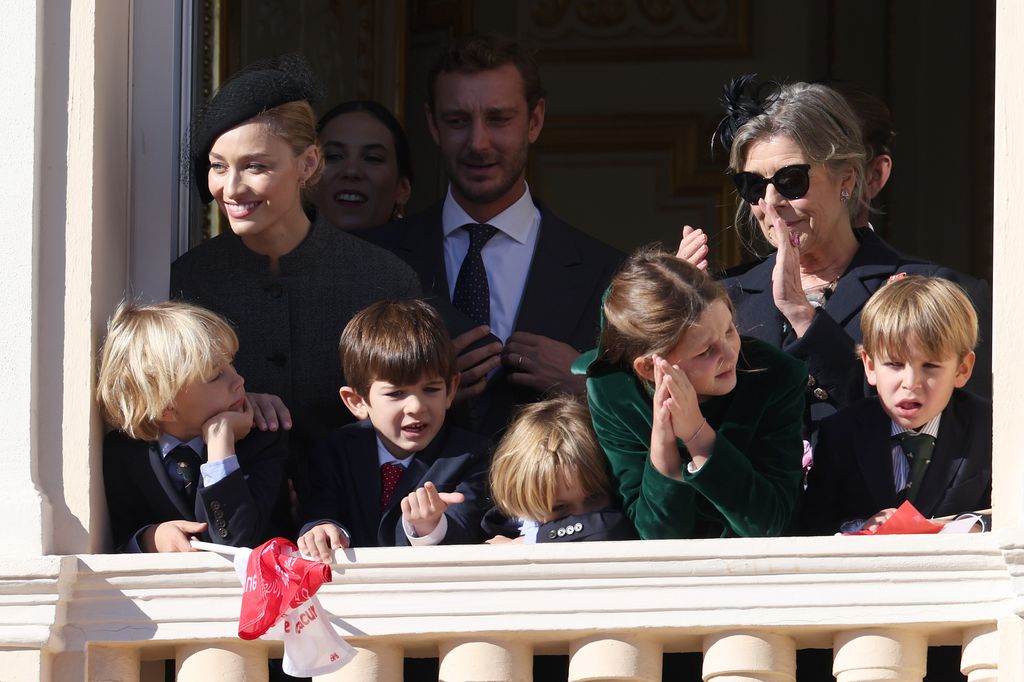 Carolina de Mónaco, ejerciendo como la perfecta abuela en el pasado Día Nacional de Mónaco