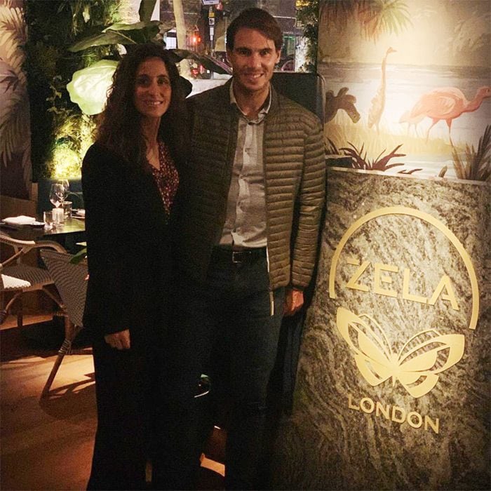 Rafael Nadal comparte la primera foto con su mujer, Mery Perelló