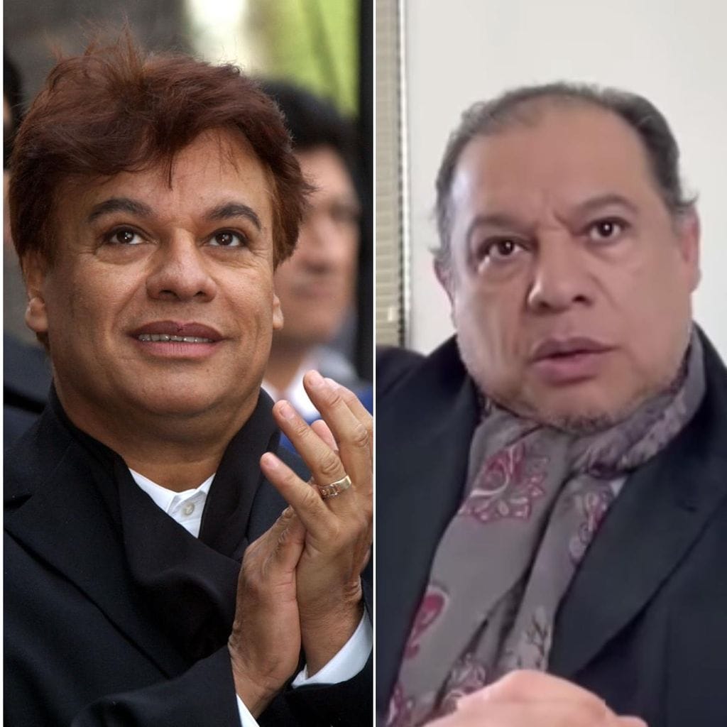 Juan Gabriel y \"su imitador\"