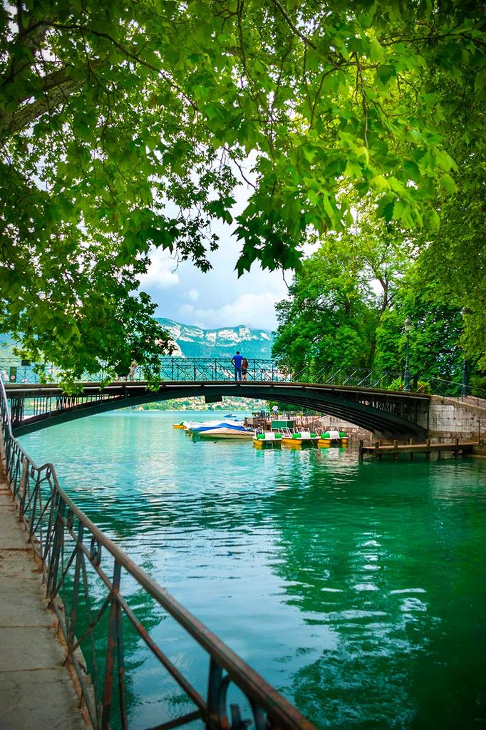 Puente de los Amores de Annecy