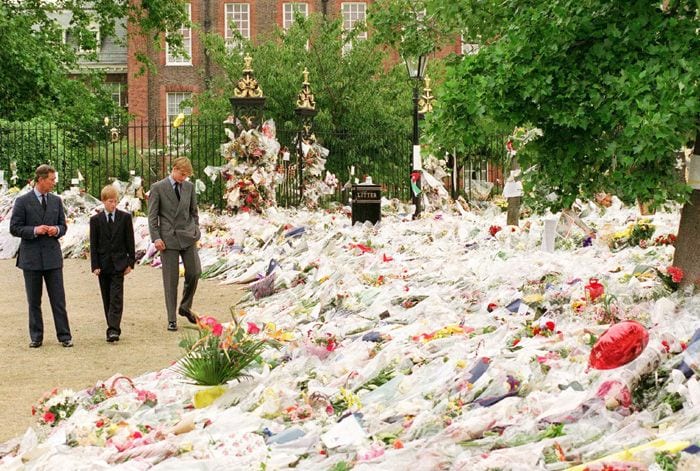 La muerte de Diana de Gales generó una reacción sin precedentes en el Reino Unido