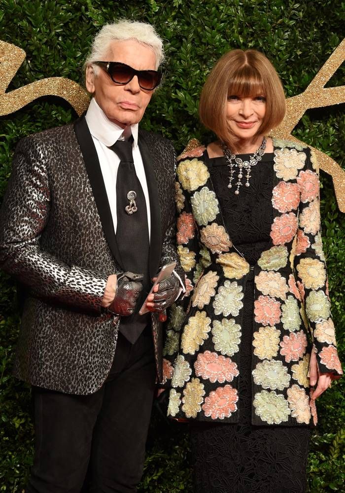 karl lagerfeld anna wintour a