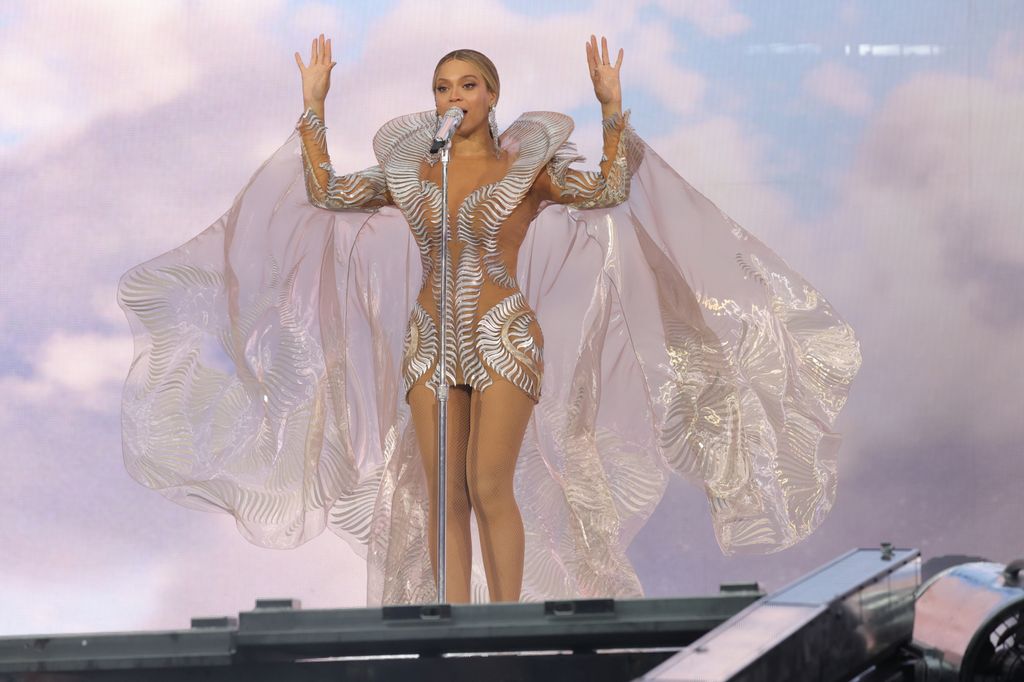 Beyoncé, espectacular durante un concierto