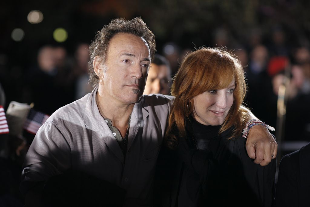 Bruce con Patti Scialfa