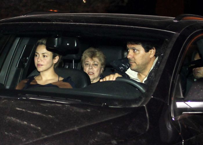 Shakira y su madre